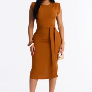 Camilla Tie Waist Midi Dress