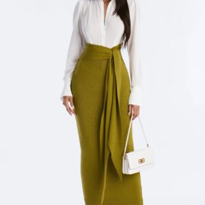 Fully Booked Sweater Maxi Shirt Dress
