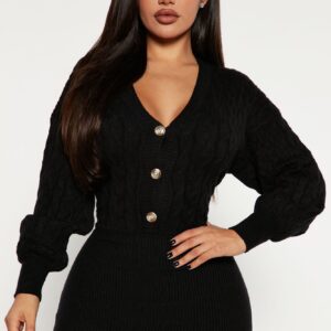 Michelle Sweater Mini Dress