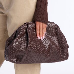 Effortless Touch Faux Leather Clutch