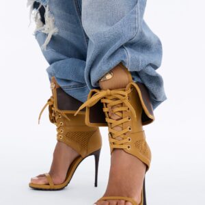 Steve Madden Casella Lace-Up Heels